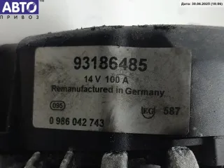 93186485 Генератор Opel Astra G Арт 55033393, вид 5