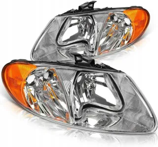 04857703ABF, 4857701AB, 4857701AC, CH2502129 Фара левая Chrysler Voyager 4 Арт car0118945_2, вид 1