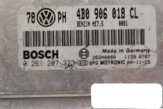 4B0906018CL 0261207323 Блок управления двигателем Audi A4 B6 Арт e824313, вид 3