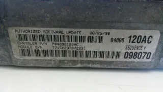  Блок управления двигателем Chrysler Concorde 2 Арт e833071, вид 2