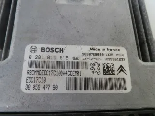0281019818 Блок управления двигателем Citroen C3 2 Арт e833973, вид 2