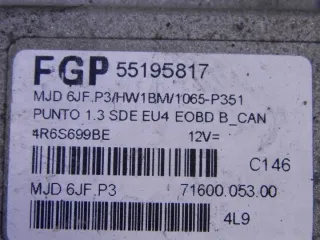 55195817 Блок управления двигателем Fiat Punto 2 Арт e837420, вид 6