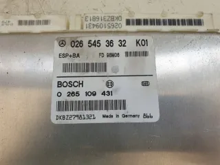 0265109431 Блок управления двигателем Mercedes A W168 Арт e849573, вид 2
