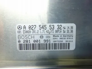 A0275455332 Блок управления двигателем Mercedes A W168 Арт e849575, вид 2