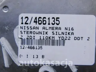 237105M311 0281010708 Блок управления двигателем Nissan Almera N16 Арт e855583, вид 2
