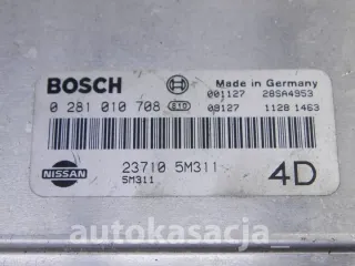 237105M311 0281010708 Блок управления двигателем Nissan Almera N16 Арт e855583, вид 3