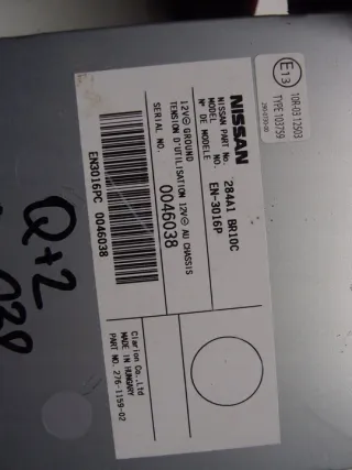 284A1BR10C Блок управления двигателем Nissan Qashqai 1  Арт e857495, вид 2