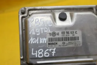 038906019KC Блок управления двигателем Volkswagen Passat B5 Арт e881759, вид 6