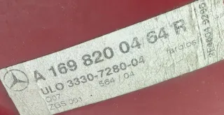A1698200464 Фонарь задний правый Mercedes A W169 Арт e1165086, вид 3