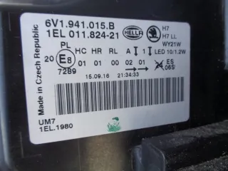 6V1941015B Фара левая Skoda Fabia 3 Арт e1257810, вид 13