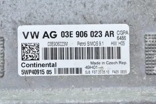 03E906023AR 5WP4091505 Блок управления двигателем Seat Ibiza 4 Арт e1328071, вид 3