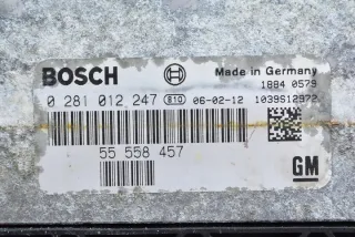 0281012247 55558457 Блок управления двигателем Saab 9-3 2 Арт e1411705, вид 4