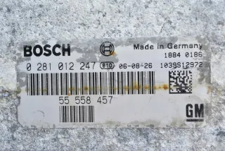 0281012247 55558457 Блок управления двигателем Saab 9-3 2 Арт e1411705, вид 6