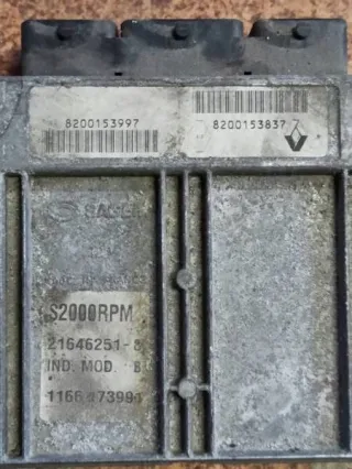 8200153997 Блок управления двигателем Renault Laguna 2 Арт e1452280, вид 2