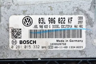 03L906022KF 0281015332 Блок управления двигателем Volkswagen Golf 5 Арт e2782109, вид 3