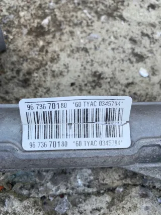 9673670180 Рулевая рейка Citroen C3 2 Арт e3179320, вид 2