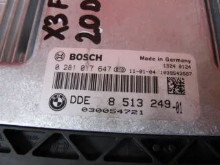 8513249 0281017647 Блок управления двигателем BMW 1 F20/F21 Арт e3769580, вид 3