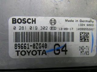 89661-0ZG40 0281019302 Блок управления двигателем Toyota Auris 2 Арт e3891682, вид 3
