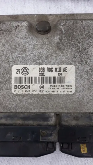 038906018AE Блок управления двигателем Volkswagen Golf 4 Арт e3984786, вид 2