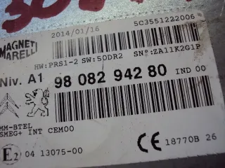 9808294280 Блок навигации Peugeot 308 2 Арт e4154421, вид 5