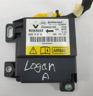 8200769222 Блок AirBag Dacia Logan 1 Арт e4226094, вид 1