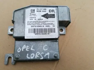 24417006 Блок AirBag Opel Corsa C Арт e4233091, вид 1
