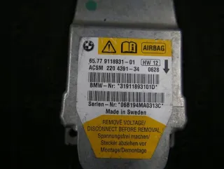 9118931 Блок AirBag BMW 5 E60/E61 Арт e4477590, вид 2