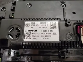 5A0F1E9 8709815 Щиток приборов (приборная панель) BMW 7 G11/G12 Арт e4508471, вид 3