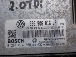 03G906016LF 0281014069 Блок управления двигателем Volkswagen Caddy 3 Арт e4791923, вид 2