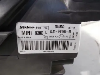7401595 Фара левая MINI Cooper F56,F55 Арт e5064274, вид 12