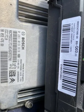 0281019819 9805947680 Блок управления двигателем Citroen C4 2 Арт e5373346, вид 2