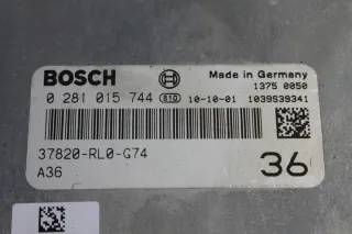 0281015744 37820-RL0-G74 Блок управления двигателем Honda Accord 8 Арт e5400981, вид 3