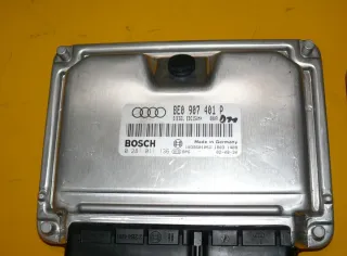 8E0907401P 0281011136 Блок управления двигателем Audi A6 C5 (S6,RS6) Арт e5678710, вид 3