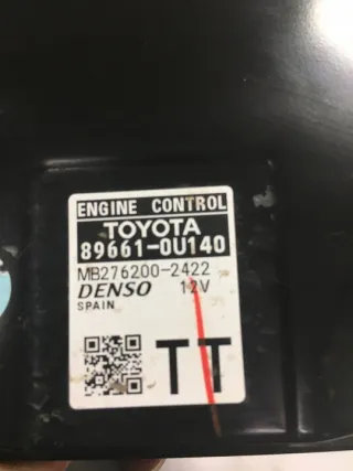 89661-0U140 Блок управления двигателем Toyota Yaris 3 Арт e5735440, вид 2