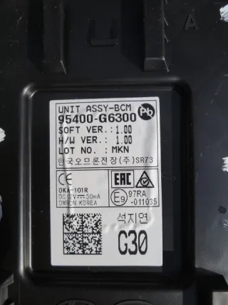 95400-G6300 Блок комфорта Kia Picanto 3 Арт e5779315, вид 2