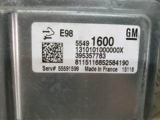55491600 Блок управления двигателем Opel Astra J Арт e5820687, вид 3