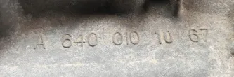 A6400101067 Декоративная крышка двигателя Mercedes A W169 Арт e6236248, вид 3