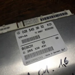 0265453632 0225457132K01 Блок управления двигателем Mercedes A W168 Арт e6236843, вид 2