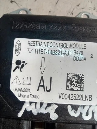 H1BT-14B321-AJ Блок AirBag Ford Fiesta 7 Арт e6392619, вид 2