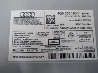 4G0035193F 8X0035110C 4G1919601Q 4G0035503A Блок навигации Audi A6 C7 (S6,RS6) Арт e6397524, вид 8