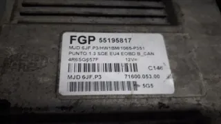 55195817 Блок управления двигателем Fiat Punto 2 Арт e6435233, вид 2