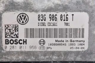 03G906016T 0281011956 Блок управления двигателем Volkswagen Golf 5 Арт e6488355, вид 2