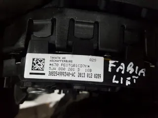  5JA880201D Подушка безопасности Skoda Fabia 2 Арт e6508680, вид 3