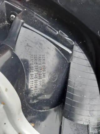 6R0945095L 6R0945111 Фонарь задний левый Volkswagen Polo 5 Арт e6596276, вид 4