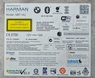 929036201 Блок навигации BMW 7 F01/F02 Арт e6632457, вид 2