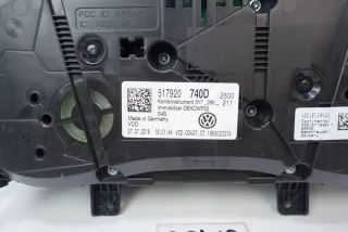 35306KM 517920740D Щиток приборов (приборная панель) Volkswagen Golf 7 Арт e6814126, вид 5