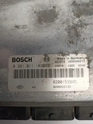0281011102 8200222133 Блок управления двигателем Renault Scenic 4 Арт e6851610, вид 2