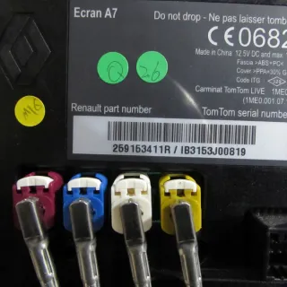 259153411R Блок навигации Renault Megane 3 Арт e6894895, вид 3