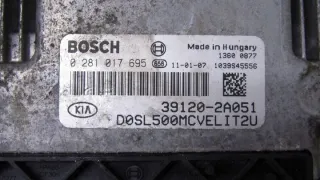 0281017695 Блок управления двигателем Kia Sportage 3 Арт e7032965, вид 2