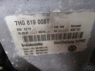 7H0819008T Автономный отопитель Volkswagen Multivan T5 Арт e7035320, вид 2